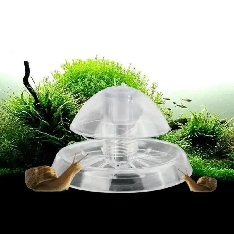 Aquarium Fish Trap - 2026 New 6/8CM Clear Plastic Snail