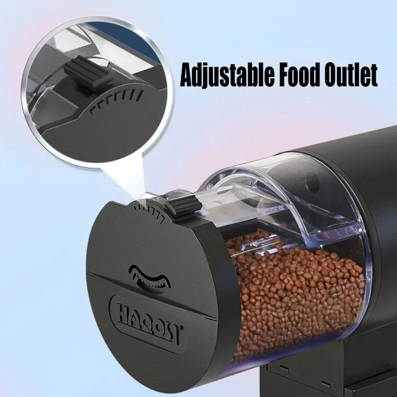 Aquarium Fish Feeder Automatic - 100ml Digital Automatic Fish Feeder Programmable