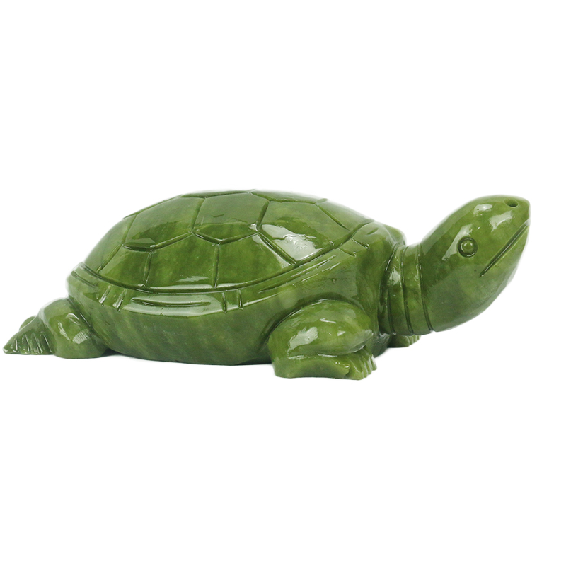 Natural Jade/turtle Sculpture/ - Aquarium Fish Cichlid ulasan dan harga