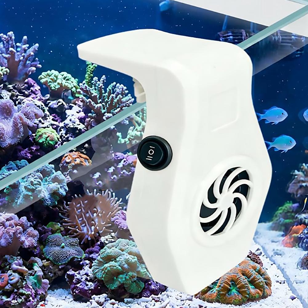 Aquarium Cooling Fan Mini Clip - Aquarium Fish Cold Water ulasan dan harga