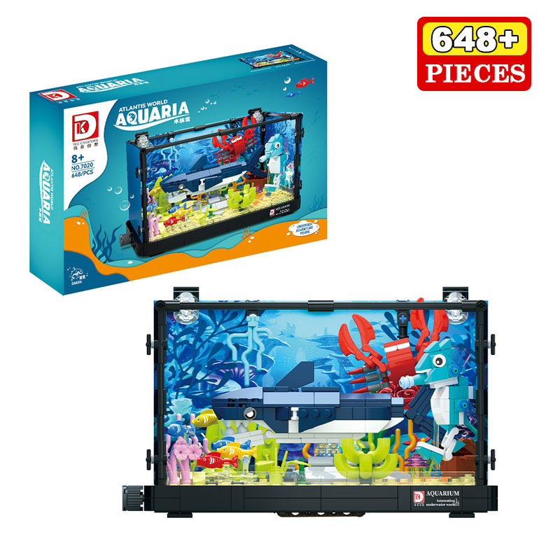 648PCS Shark Ecosystem Tank Bu - Aquarium Fish Of The World ulasan dan harga
