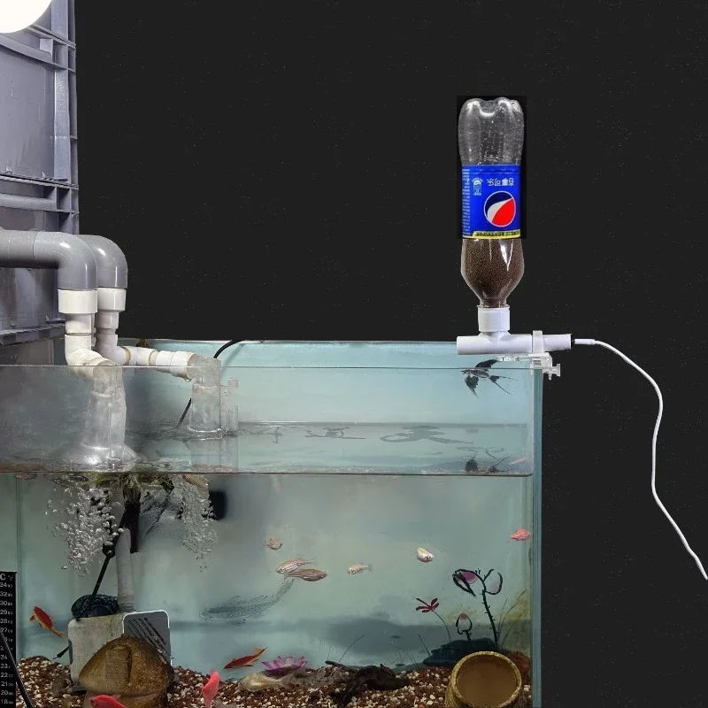 Fish tank feeder Mobile phone  - Aquarium Fish Feeder Automatic ulasan dan harga