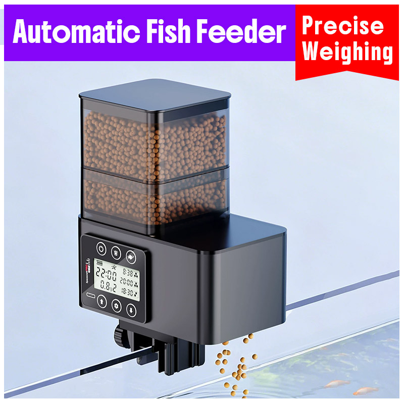 Smart Precise Weighing Automat - Aquarium Fish Feeder Automatic ulasan dan harga
