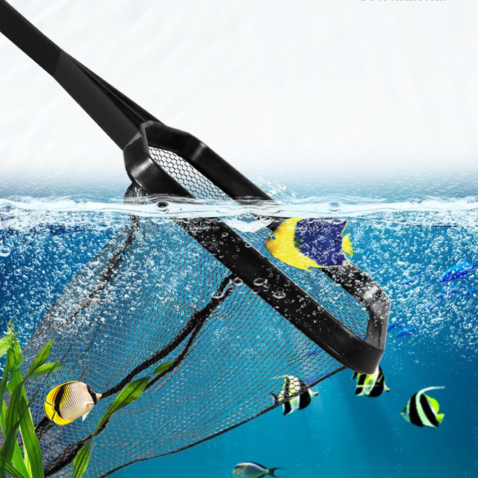 Pool Net Fish Tank Salvage Net - Aquarium Fish Trap ulasan dan harga