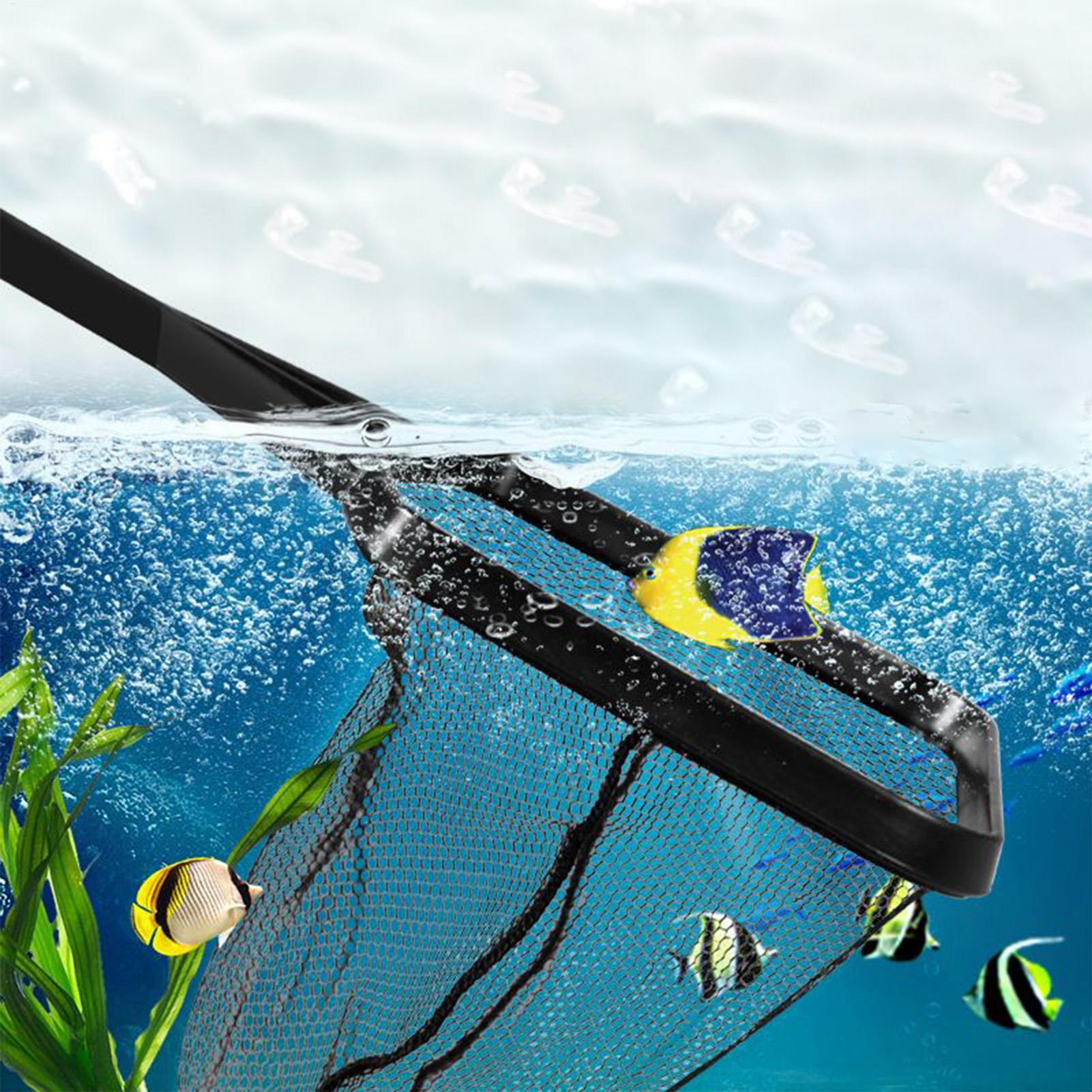 Pool Net Fish Tank Salvage Net - Aquarium Fish Trap ulasan dan harga
