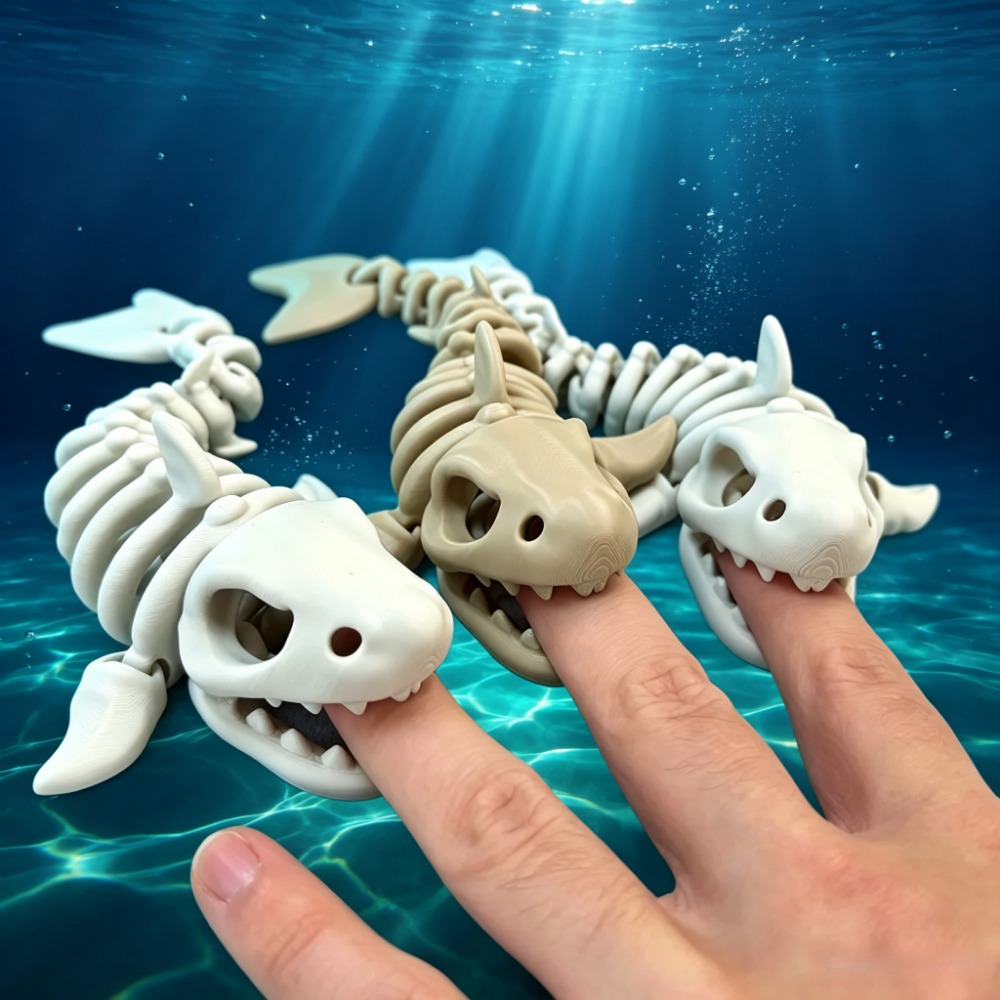 Shark Skeleton Aquarium Decor  - Aquarium Fish Cichlid ulasan dan harga