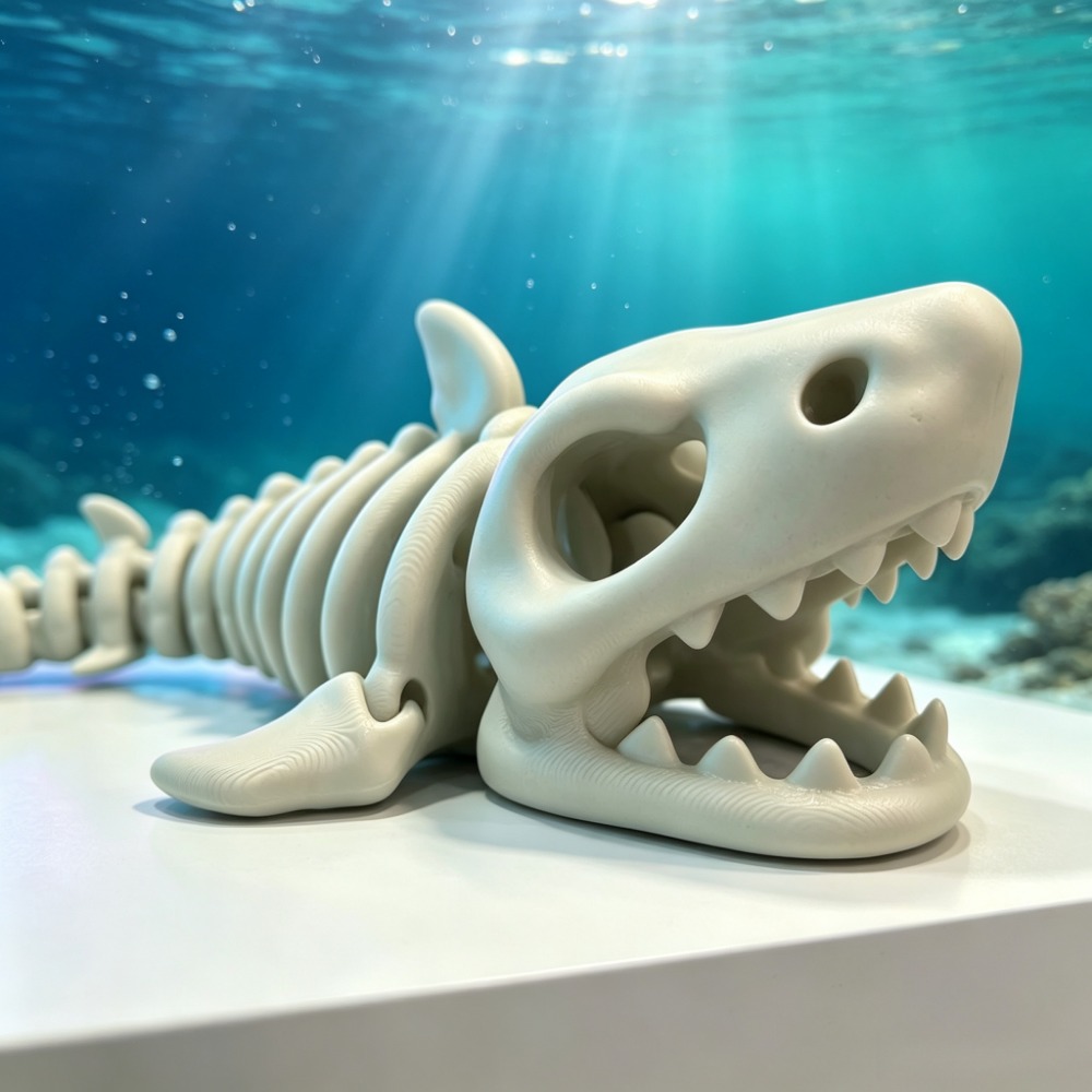 Shark Skeleton Aquarium Decor  - Aquarium Fish Cichlid ulasan dan harga