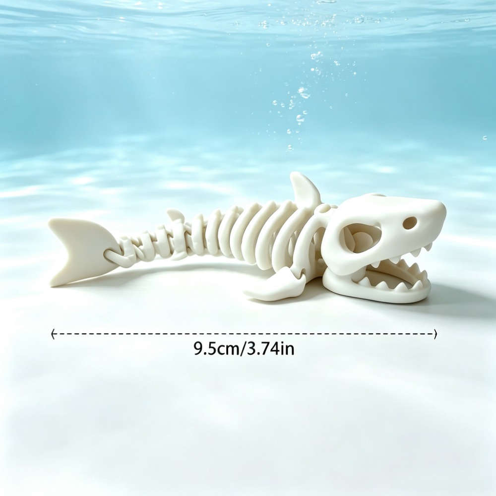 Shark Skeleton Aquarium Decor  - Aquarium Fish Cichlid ulasan dan harga