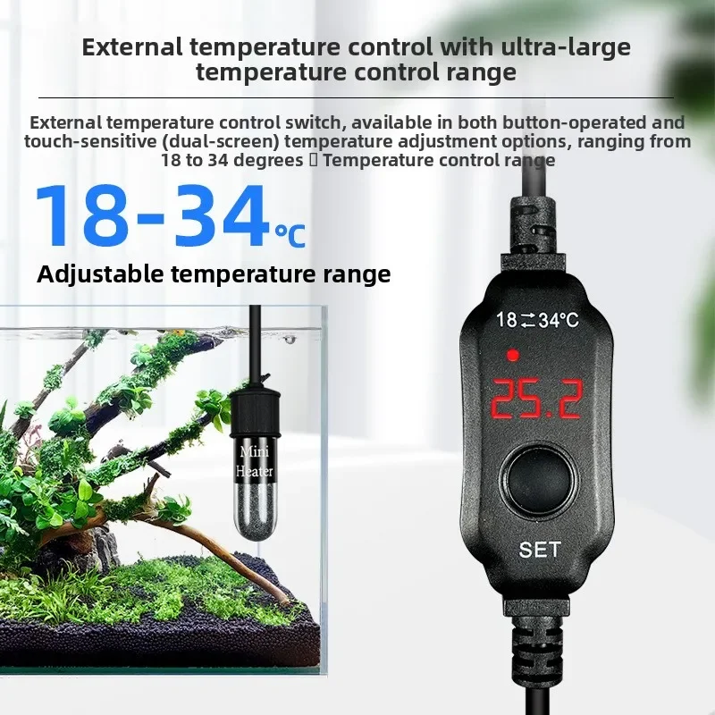Universal Mini Aquarium Heatin - Aquarium Fish Cold Water ulasan dan harga