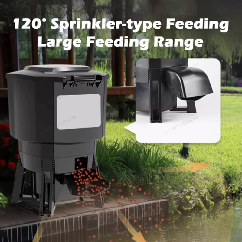 Adjustable Solar Automatic Aqu - Aquarium Fish Feeder Automatic ulasan dan harga