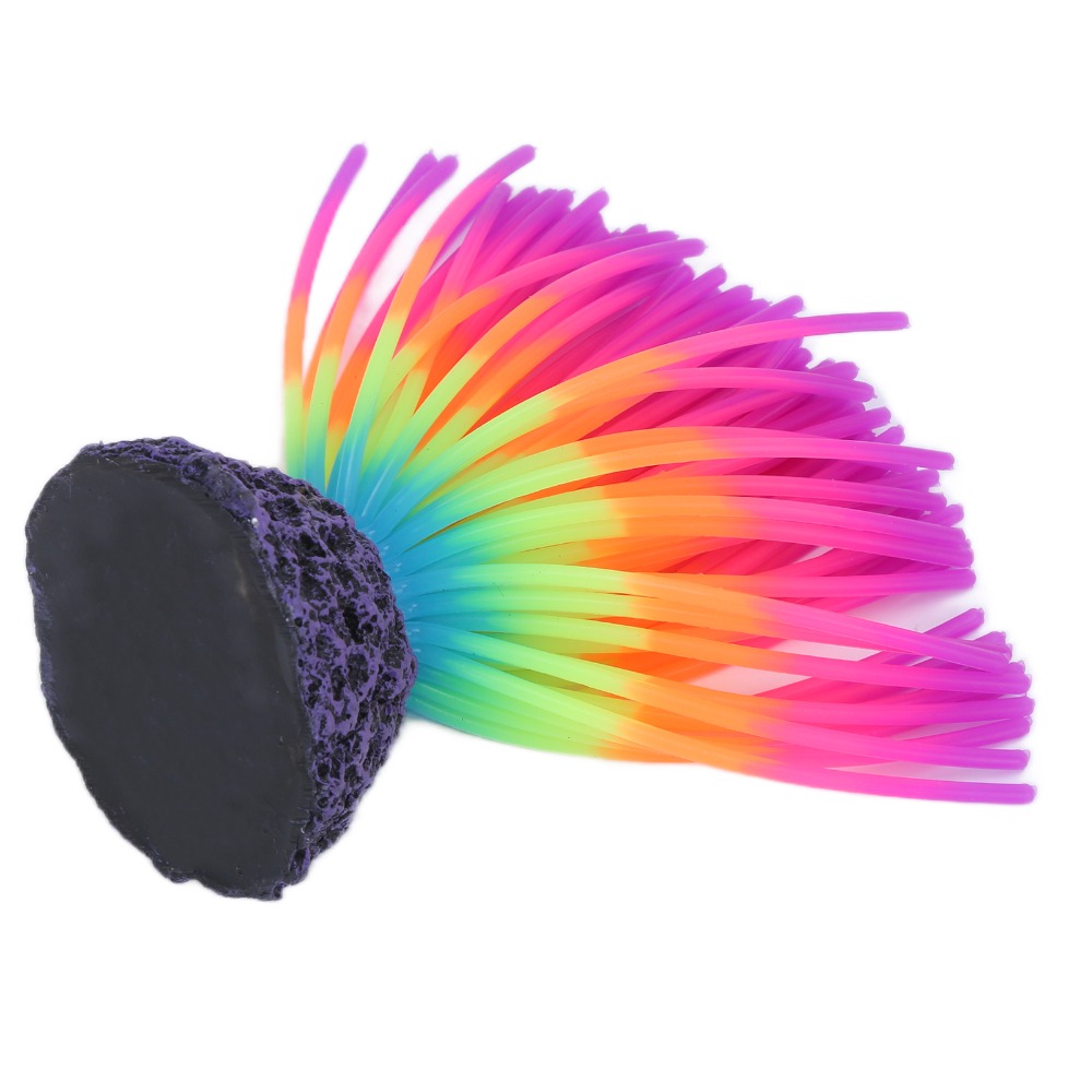 Colorful Aquarium Silicone Cor - Aquarium Fish Rainbow ulasan dan harga