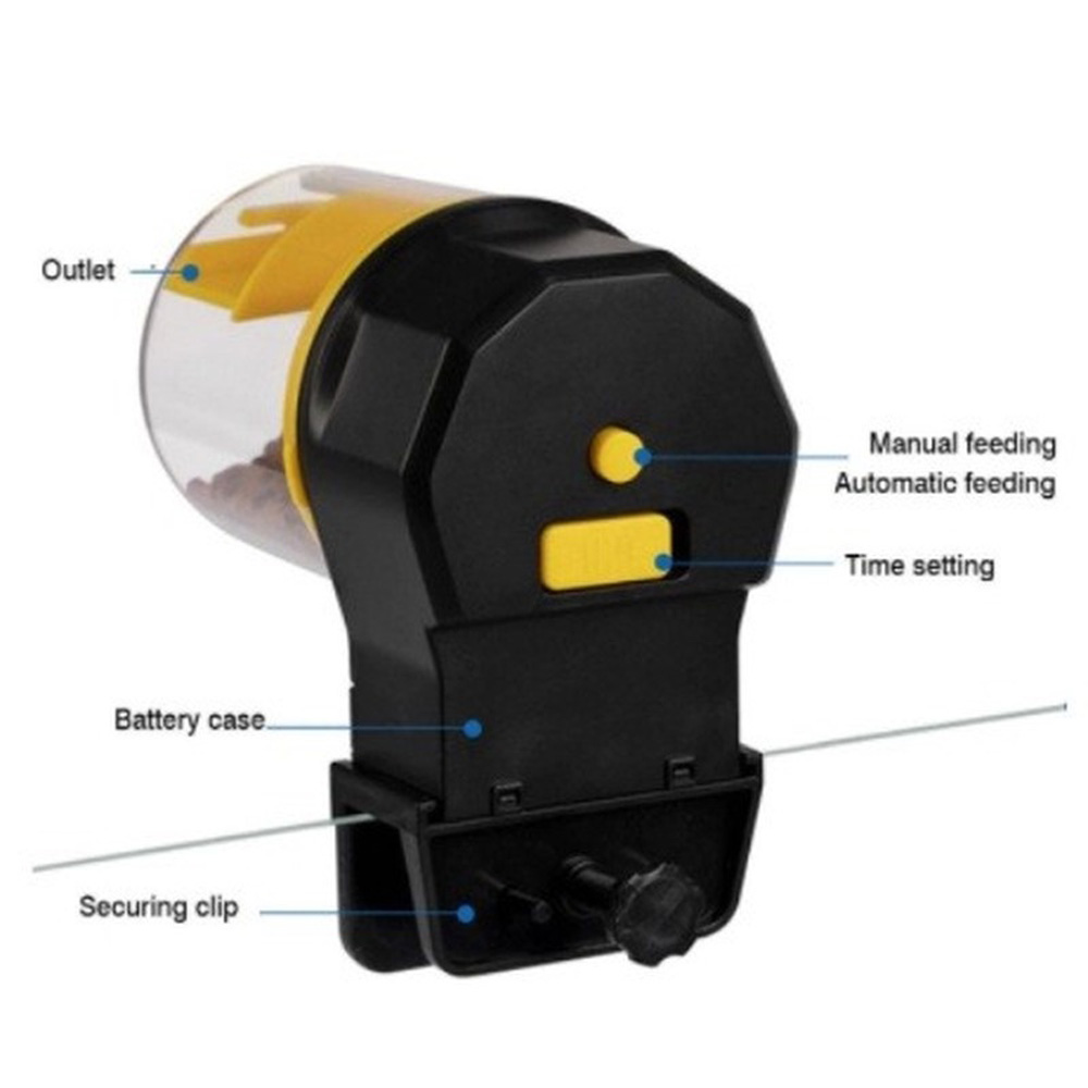 Automatic fish tank feeder int - Aquarium Fish Feeder Automatic ulasan dan harga