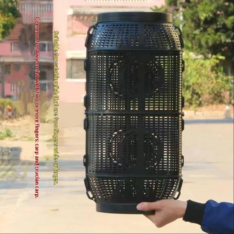 Portable Fishing Bait Trap Eel - Aquarium Fish Trap ulasan dan harga