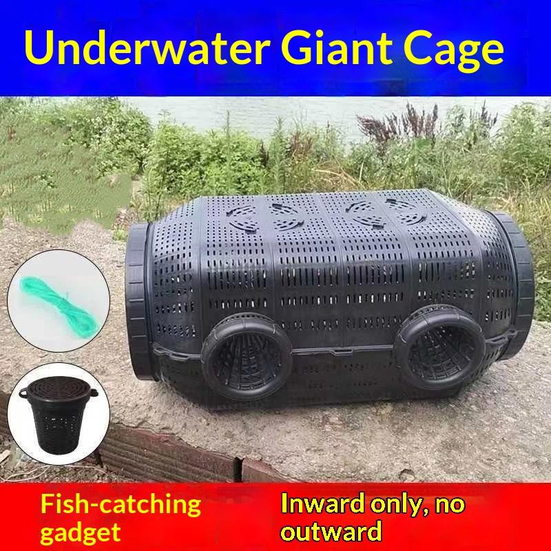 Portable Fishing Bait Trap Eel - Aquarium Fish Trap ulasan dan harga