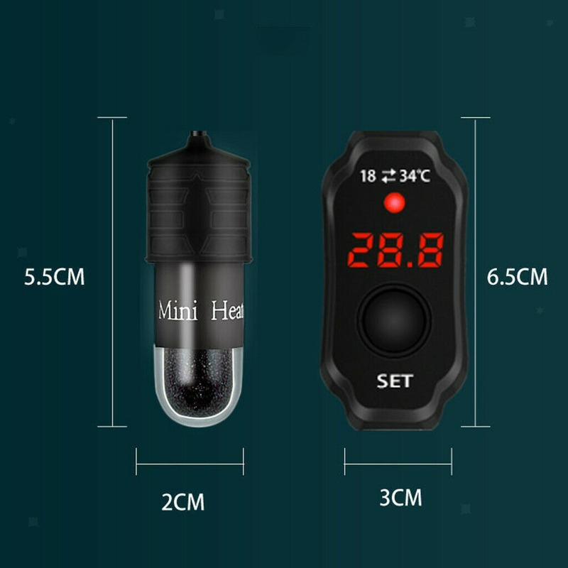Mini Aquarium Fish Tank Heater - Aquarium Fish Cold Water ulasan dan harga