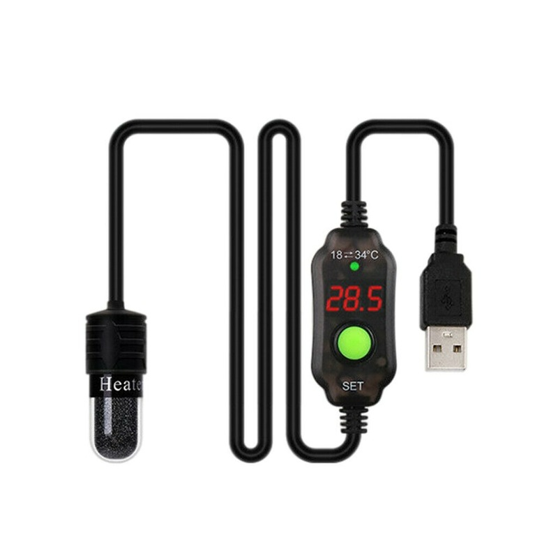 Mini Aquarium Fish Tank Heater - Aquarium Fish Cold Water ulasan dan harga
