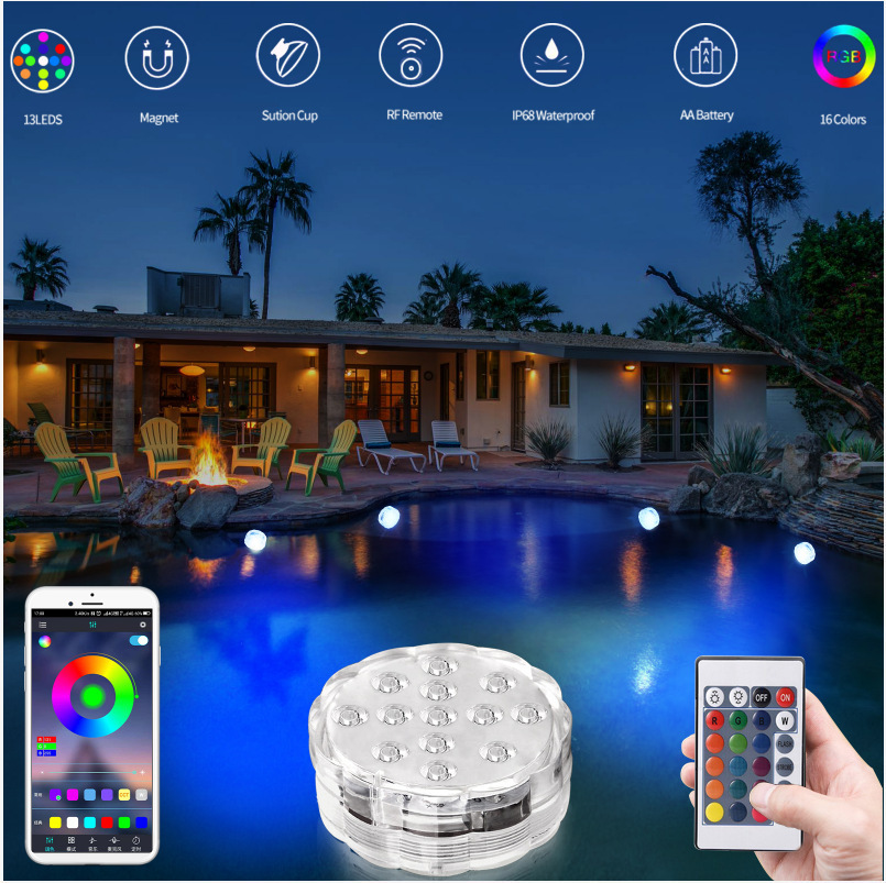 Diving lamp 13 sub waterproof  - Aquarium Fish Rainbow ulasan dan harga