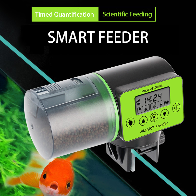 Digital Automatic Fish Feeder  - Aquarium Fish Feeder Automatic ulasan dan harga