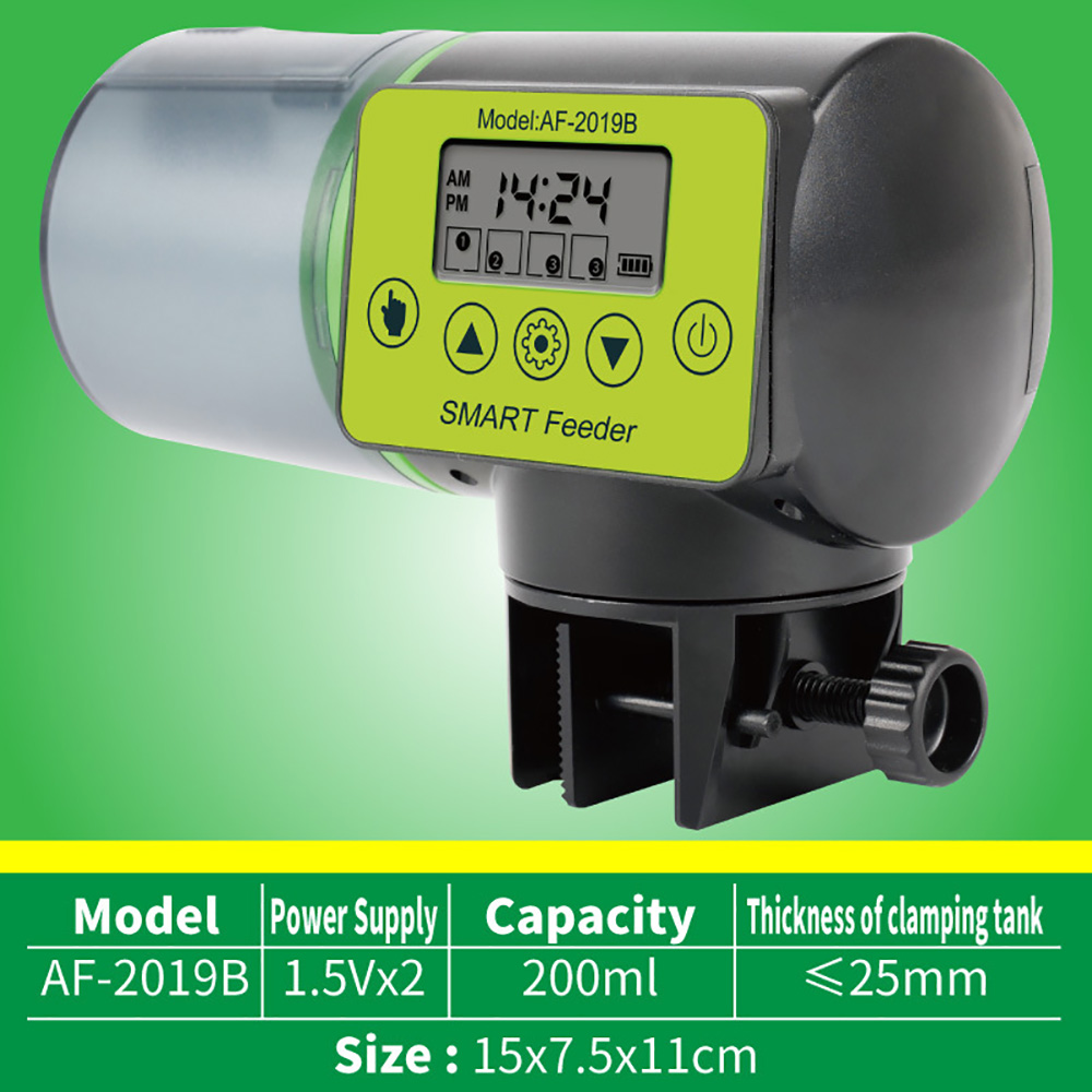 Digital Automatic Fish Feeder  - Aquarium Fish Feeder Automatic ulasan dan harga