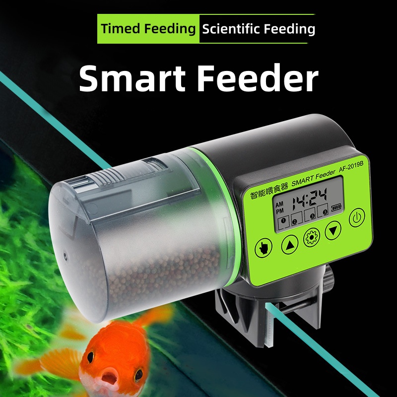 Fish Tank Automatic Feeder Tim - Aquarium Fish Feeder Automatic ulasan dan harga