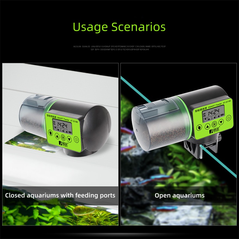 Fish Tank Automatic Feeder Tim - Aquarium Fish Feeder Automatic ulasan dan harga