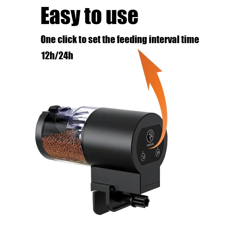 100ml Digital Automatic Fish F - Aquarium Fish Feeder Automatic ulasan dan harga