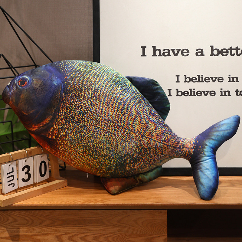 New Realistic Sea Fish Piranha - Aquarium Fish Rainbow ulasan dan harga