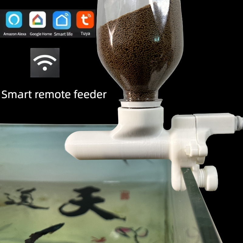 Fish tank feeder Mobile phone  - Aquarium Fish Feeder Automatic ulasan dan harga