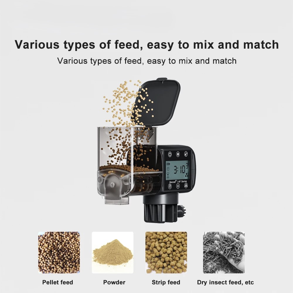 Jebao Jecod New Aquarium Fish  - Aquarium Fish Feeder Automatic ulasan dan harga