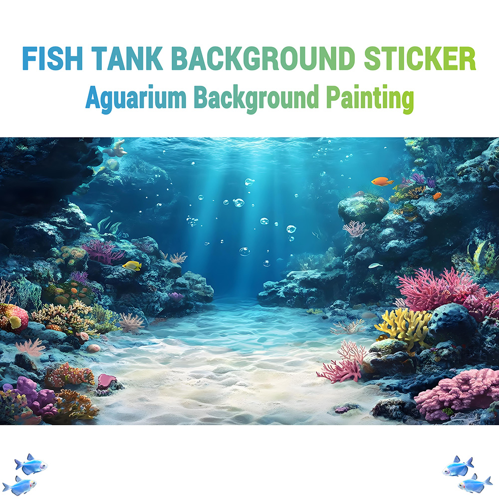 Rainbow Coral Reef，Fish tank b - Aquarium Fish Rainbow ulasan dan harga