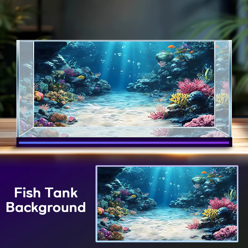 Rainbow Coral Reef，Fish tank b - Aquarium Fish Rainbow ulasan dan harga
