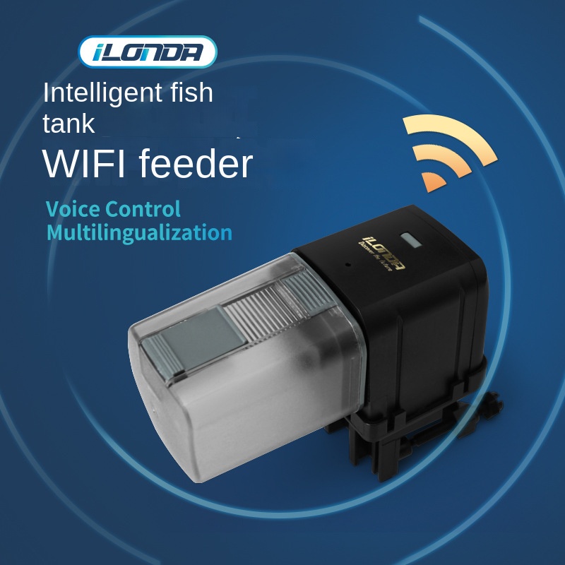 iLONDA Fish Tank Aquarium WiFi - Aquarium Fish Feeder Automatic ulasan dan harga
