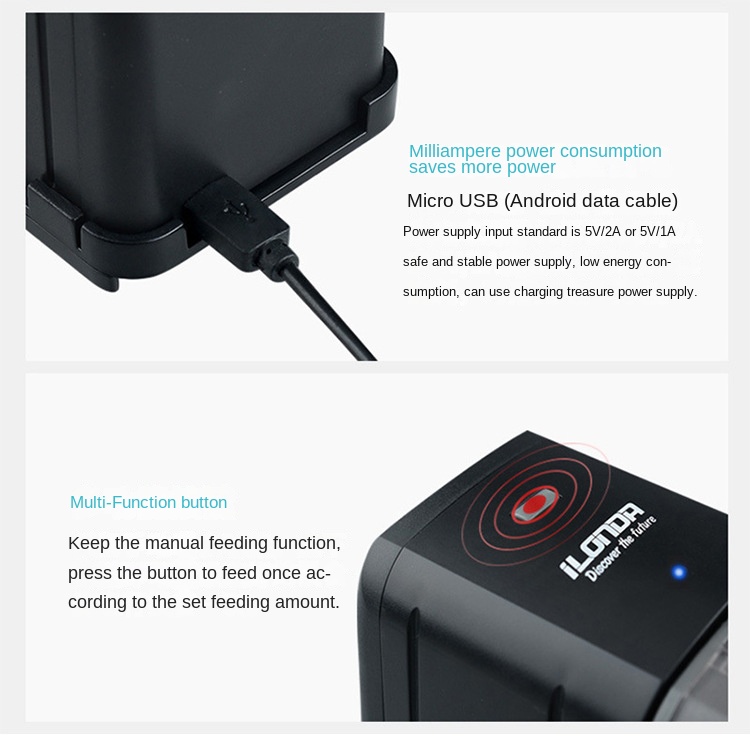 iLONDA Fish Tank Aquarium WiFi - Aquarium Fish Feeder Automatic ulasan dan harga