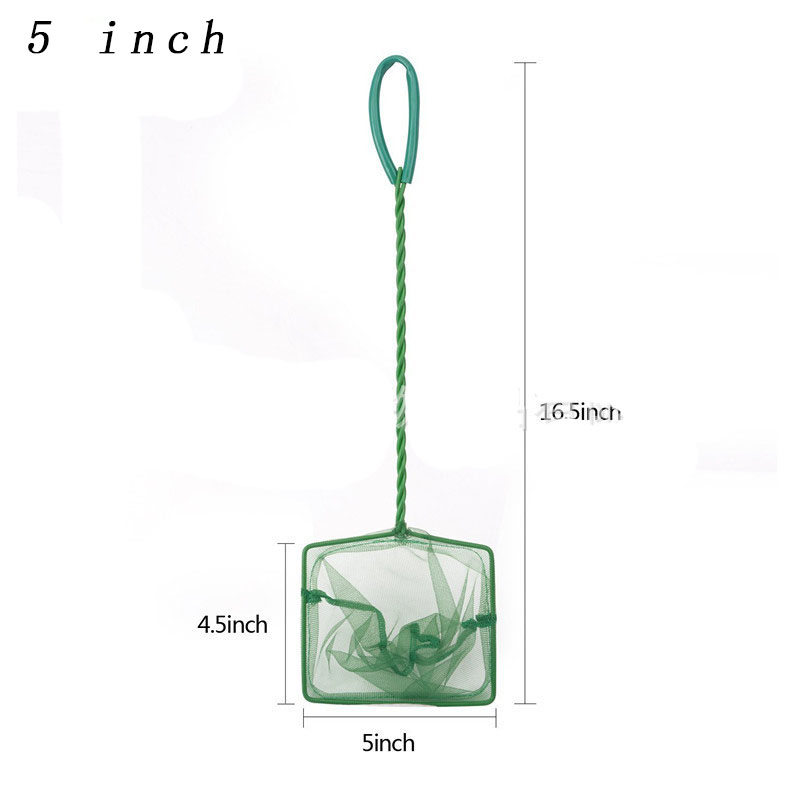 Portable Fish Net Long Handle  - Aquarium Fish Trap ulasan dan harga