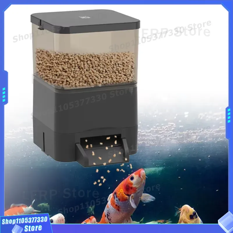 EVNICE EV810B Automatic Fish F - Aquarium Fish Feeder Automatic ulasan dan harga
