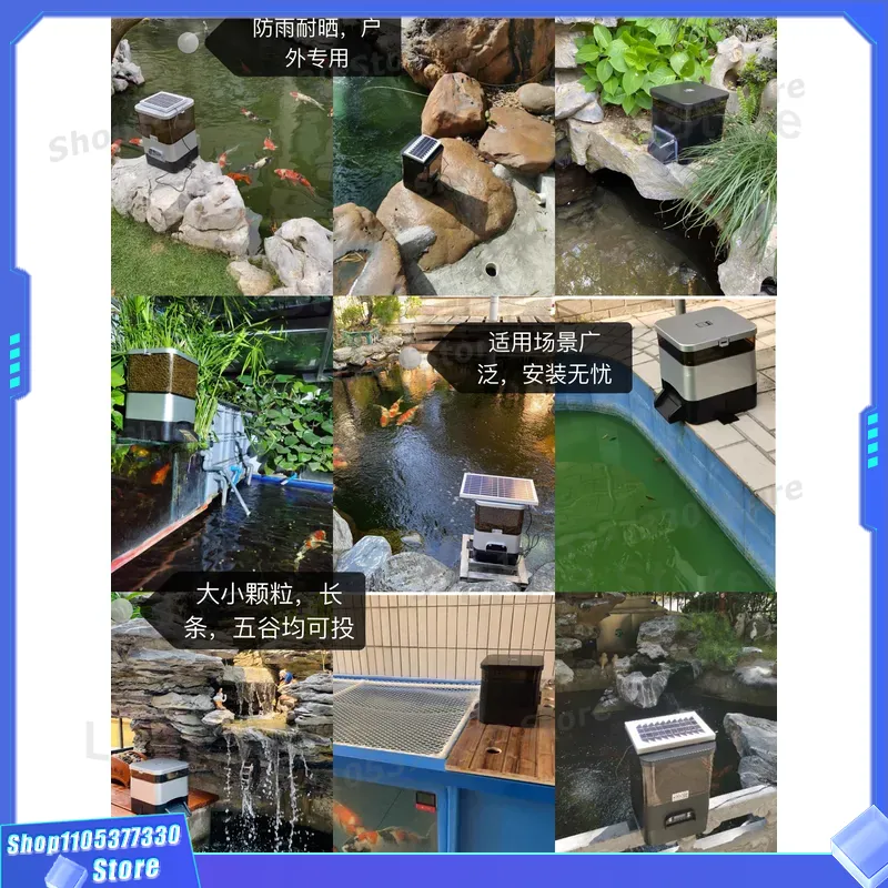 EVNICE EV810B Automatic Fish F - Aquarium Fish Feeder Automatic ulasan dan harga