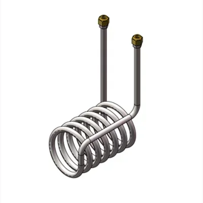 Titanium tube coil evaporator  - Aquarium Fish Cold Water ulasan dan harga