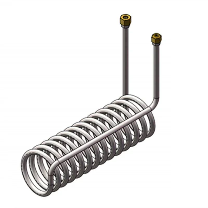 Titanium tube coil evaporator  - Aquarium Fish Cold Water ulasan dan harga