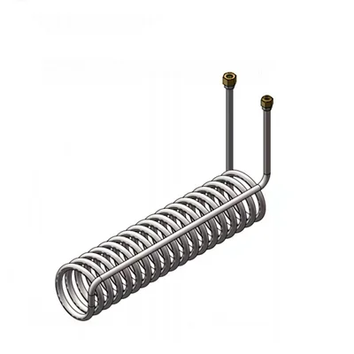 Titanium tube coil evaporator  - Aquarium Fish Cold Water ulasan dan harga