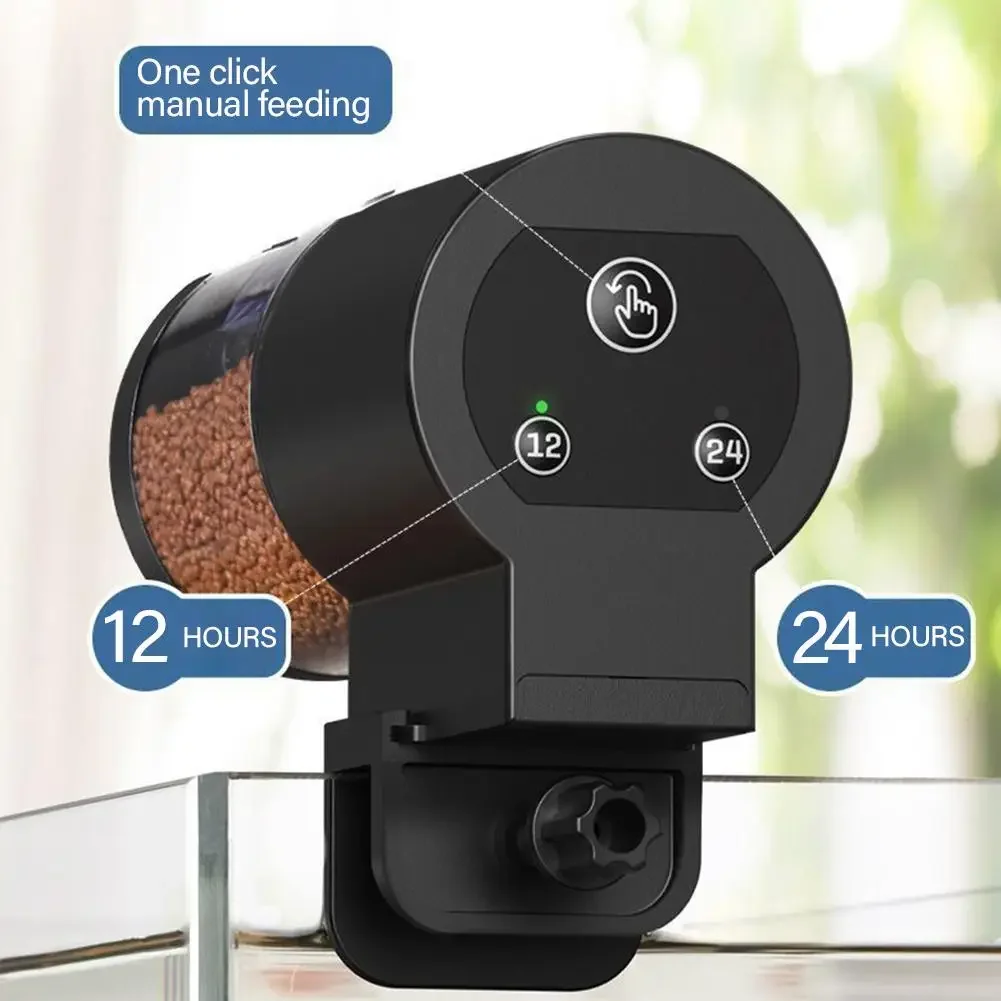 Fish Tank Intelligent Feeder T - Aquarium Fish Feeder Automatic ulasan dan harga
