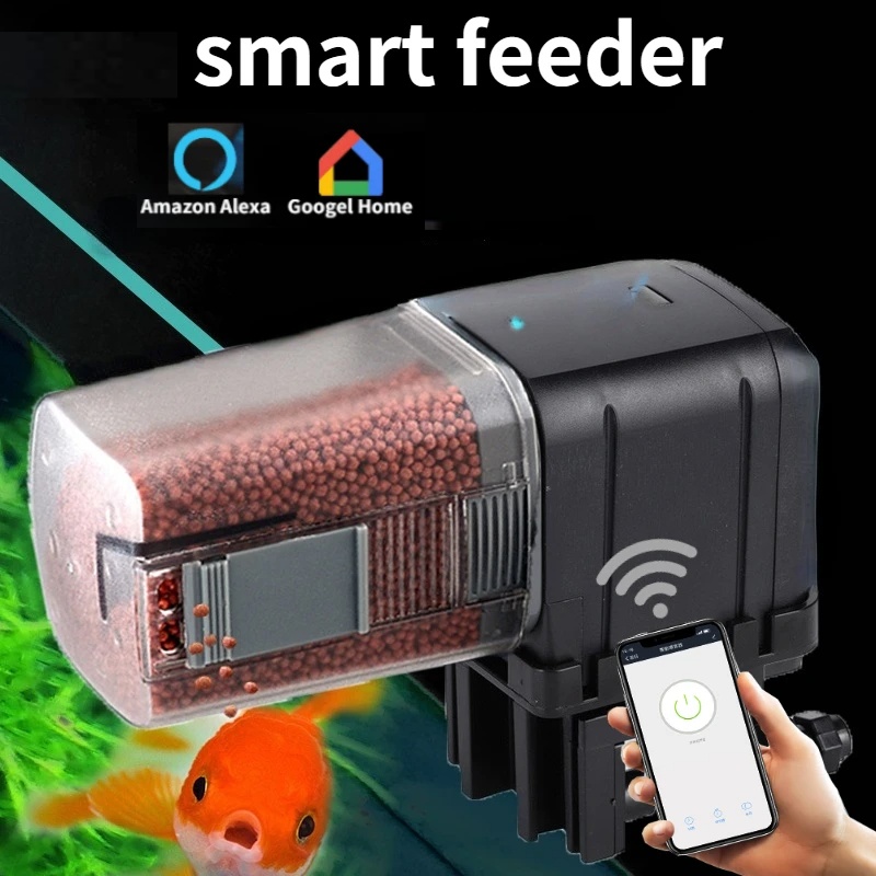 WiFi Fish Feeder Automatic Fis - Aquarium Fish Feeder Automatic ulasan dan harga