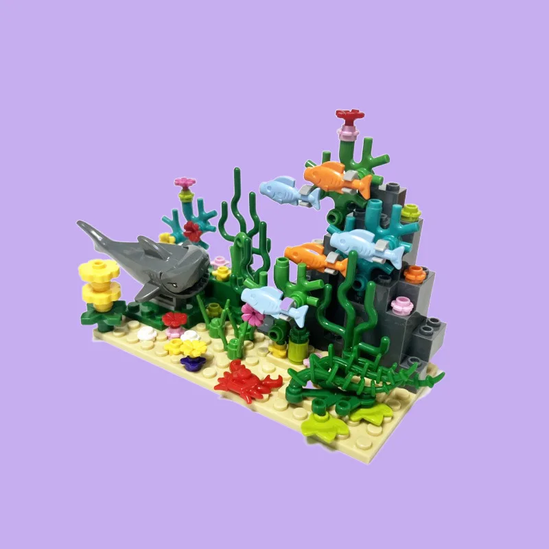 City MOC Aquarium Underwater W - Aquarium Fish Of The World ulasan dan harga