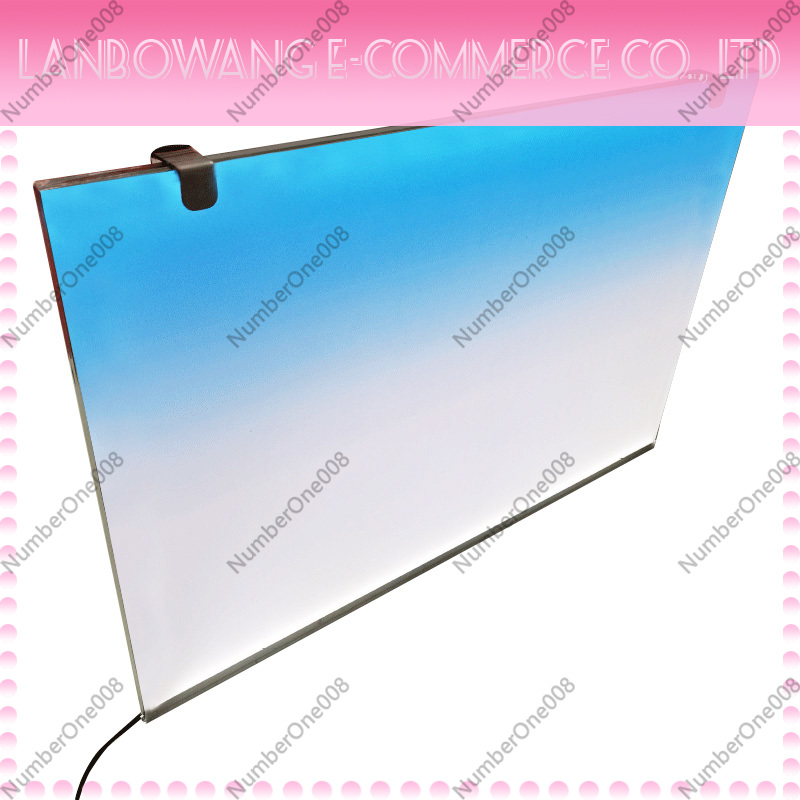 Fish Tank Background Board LED - Aquarium Fish Rainbow ulasan dan harga