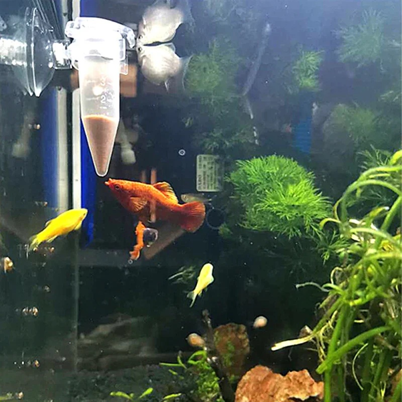 Automatic Fish Feeder Cone Shr - Aquarium Fish Feeder Automatic ulasan dan harga