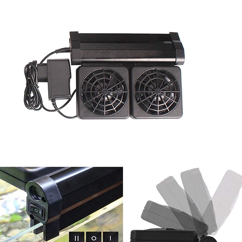 1/2/3/4 Aquarium Fans Chillers - Aquarium Fish Cold Water ulasan dan harga